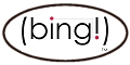 Logo for bing! from 2003 via The Wayback Machine
